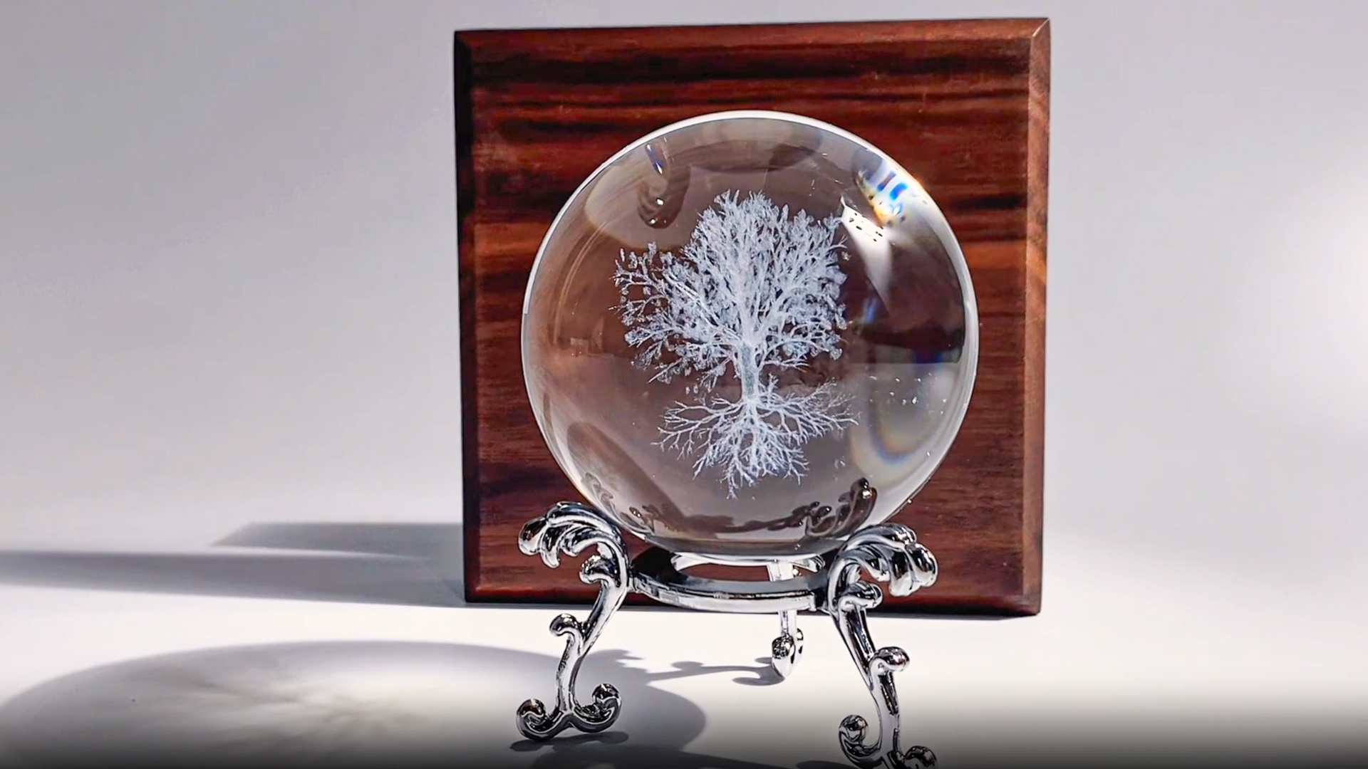 Amazon.com: H&D HYALINE & DORA 60mm Tree of Life Crystal Ball with